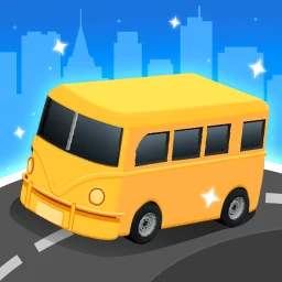 Bus Merge 2048 아이콘
