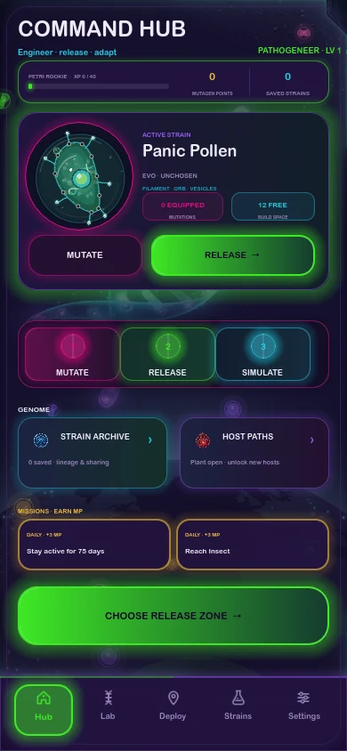 PATHOGENEER: Evolution Game screenshot
