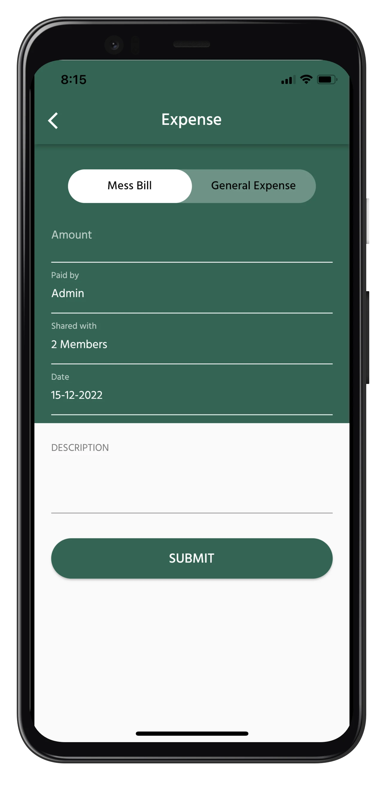 Mess Book screenshot
