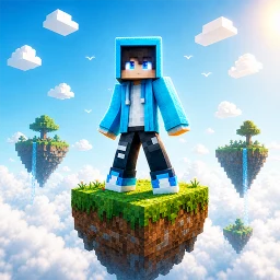 One Block Survival Sky Craft icon