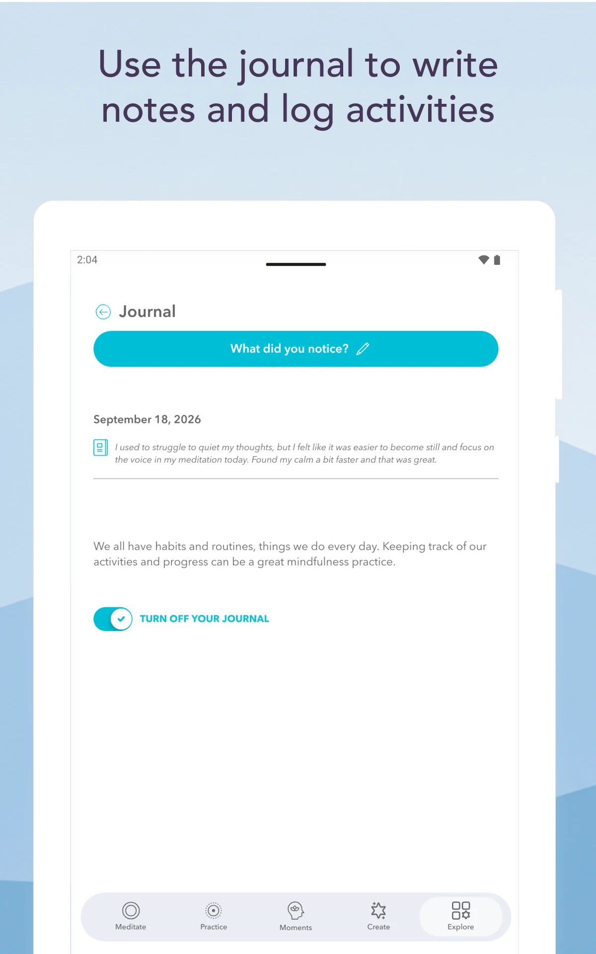 Breathr: Mindful Moments screenshot