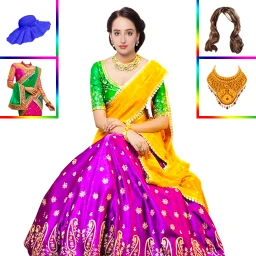 Значок Bridal lehenga saree editor