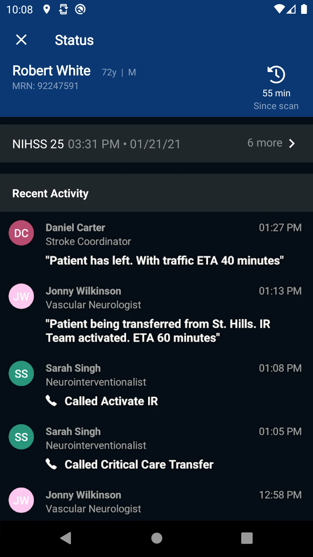Viz.ai screenshot