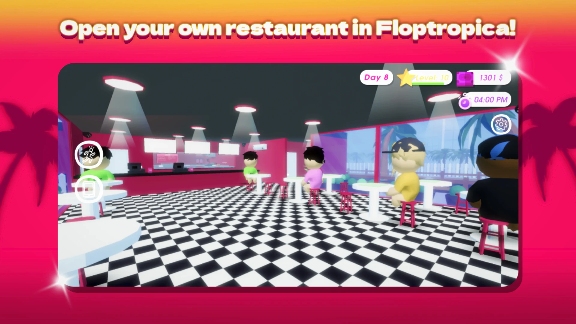 Floptropica Fast Food Sim screenshot