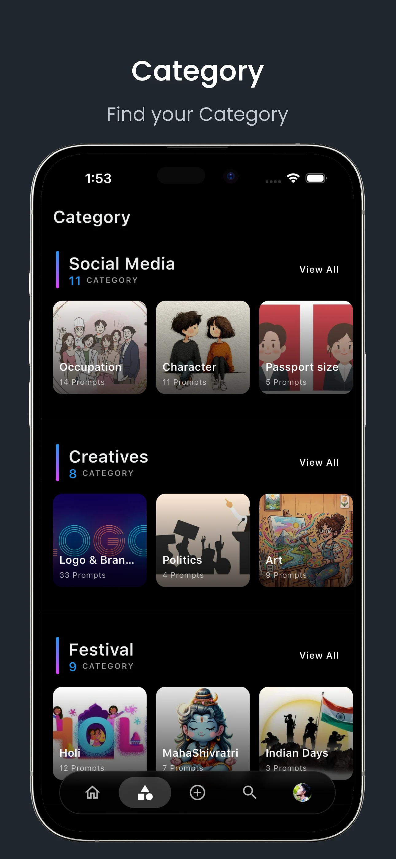 Promptfy: AI Prompts Community screenshot