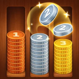 Symbol von Pocket Sort: Coin Merge Puzzle