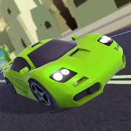 Icono de Comic Fun Race - Racing Game