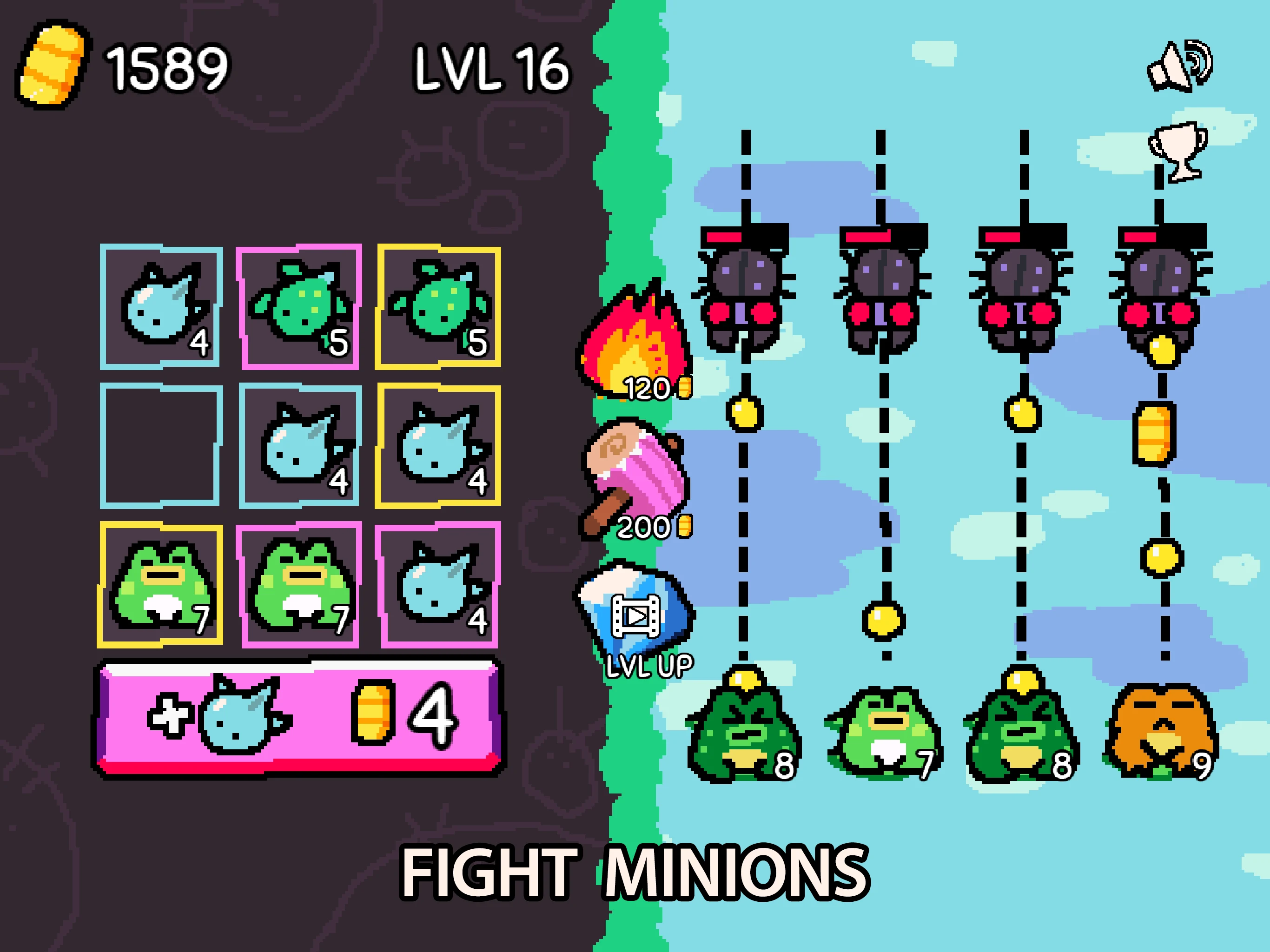 Bufo Merge screenshot