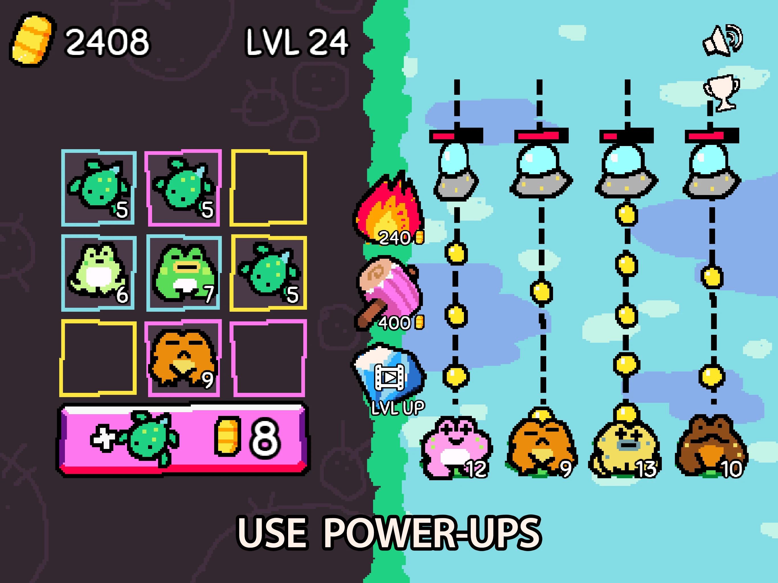 Bufo Merge screenshot