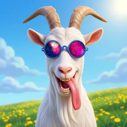 Crazy Goat Life Simulator 3D icon