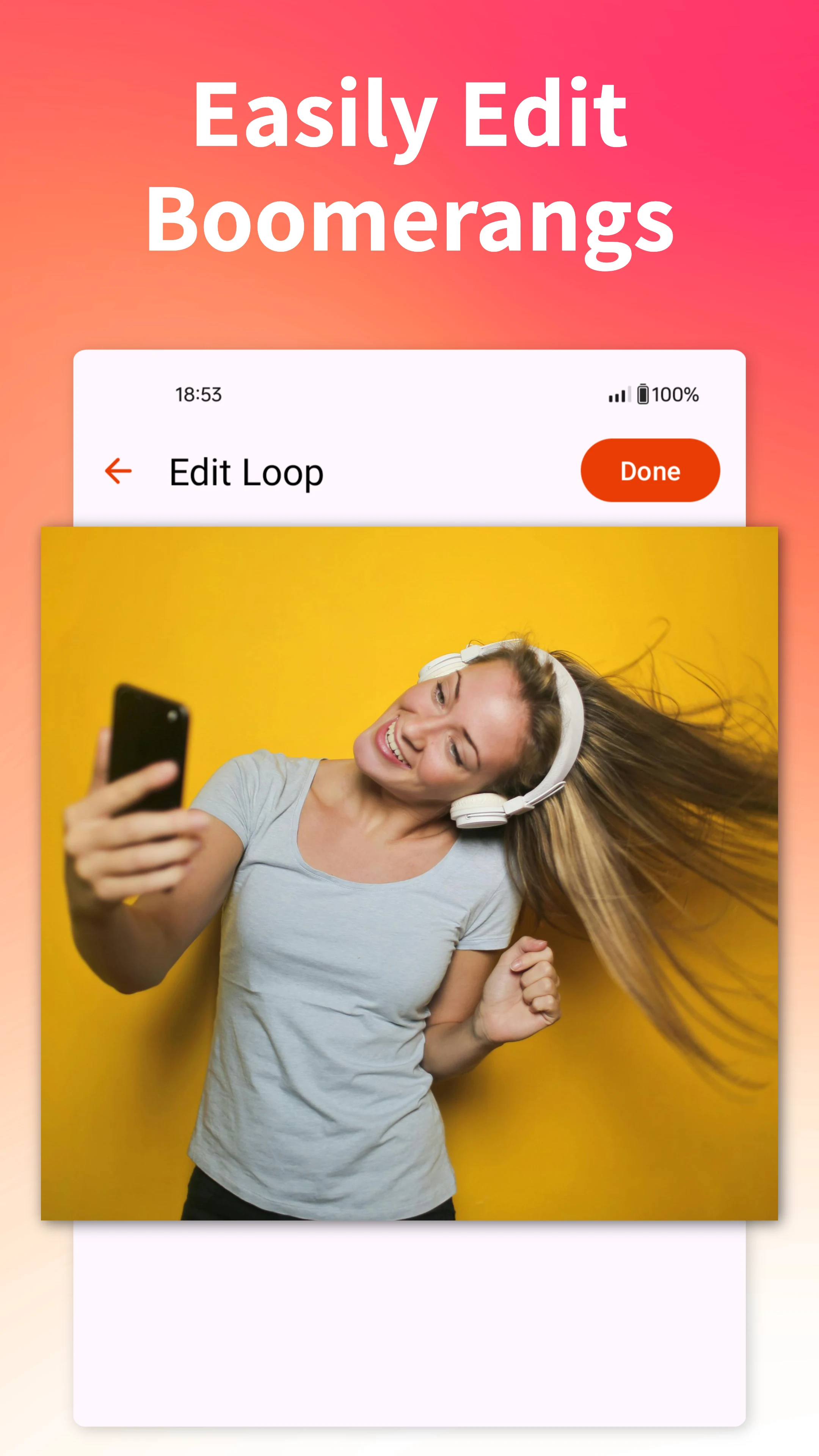 Boomerit Boomerang Video Maker screenshot