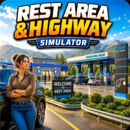 Rest Area & Highway Simulator icon