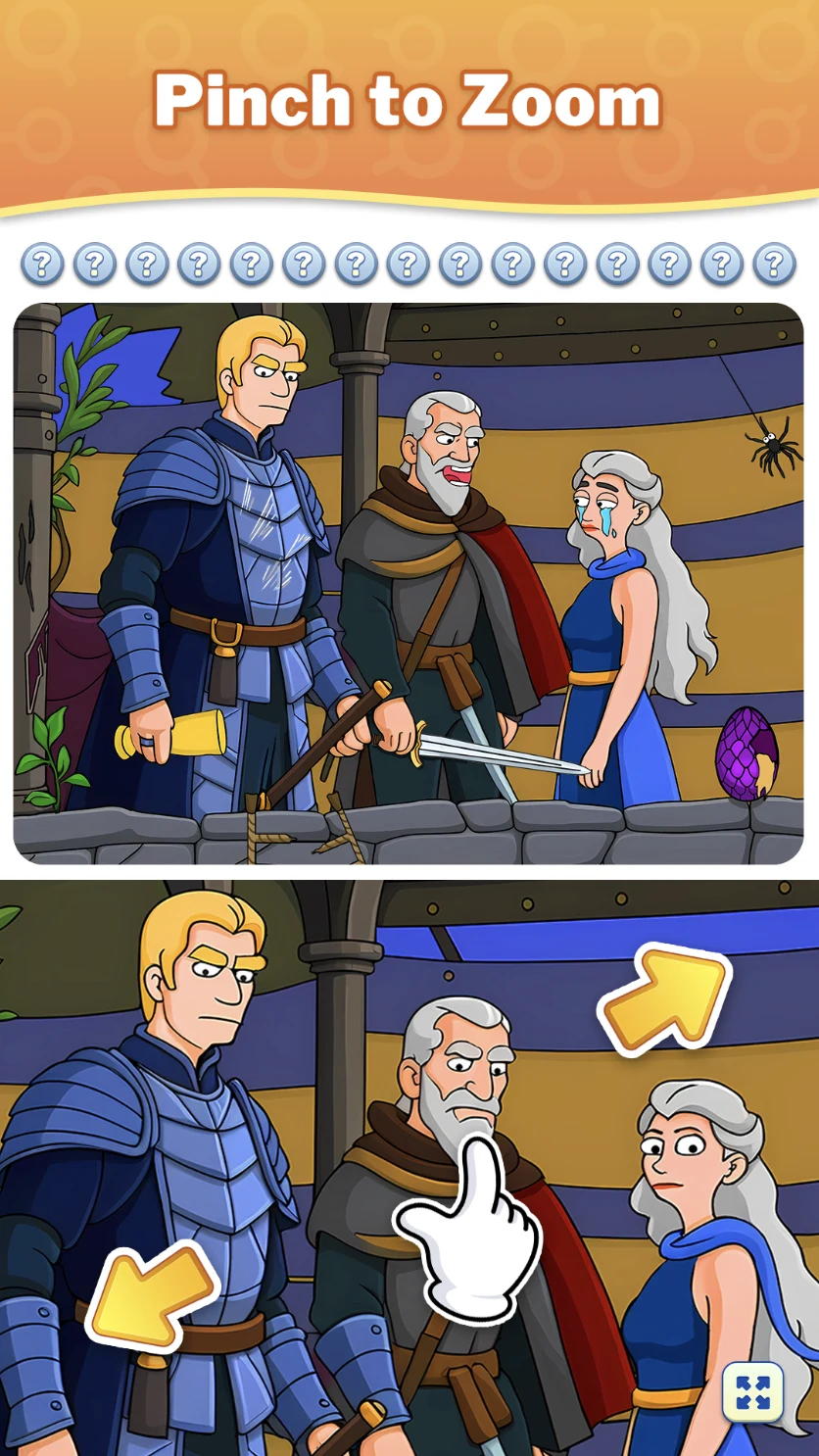 Spot Differences Find & Search screenshot