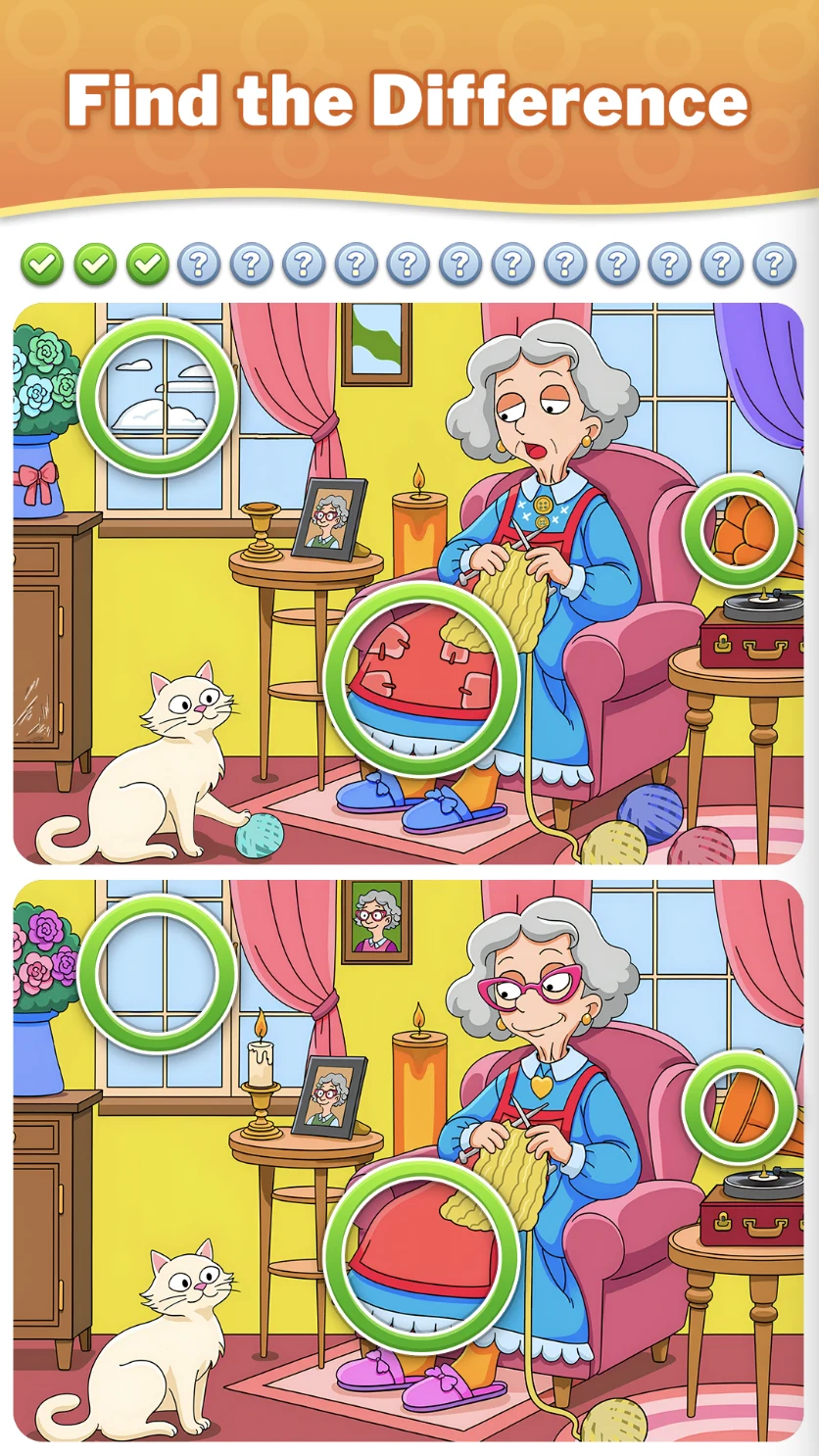 Spot Differences Find & Search screenshot