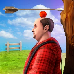 Icône de Apple Shooter avec des amis