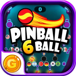Symbol von Pinball 6 Kugel Bingo Automat