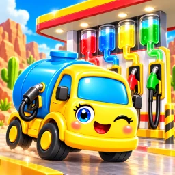 Ícone de Fuel Rush: Truck Color Sort