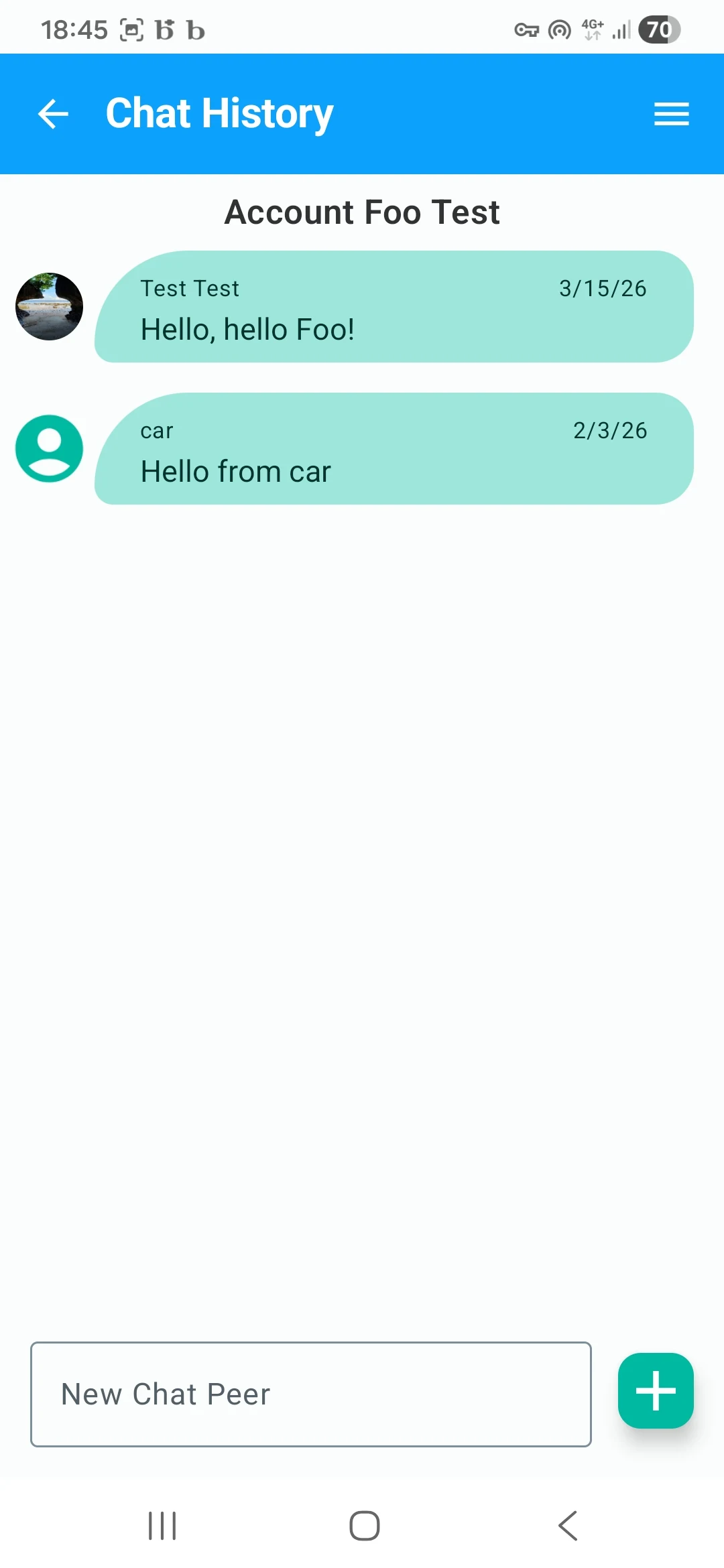 baresip screenshot