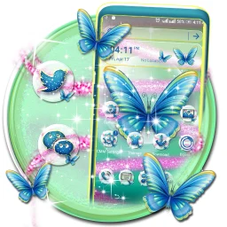 Icono de Butterfly Glitter Theme