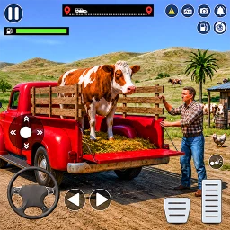 Animal Truck Transport Sim 3D 아이콘