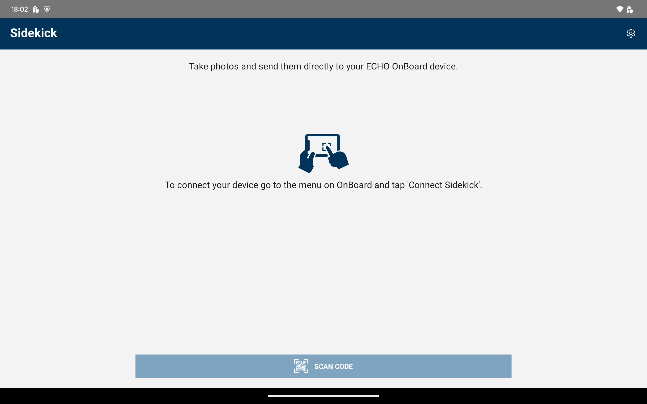 ECHO Sidekick screenshot