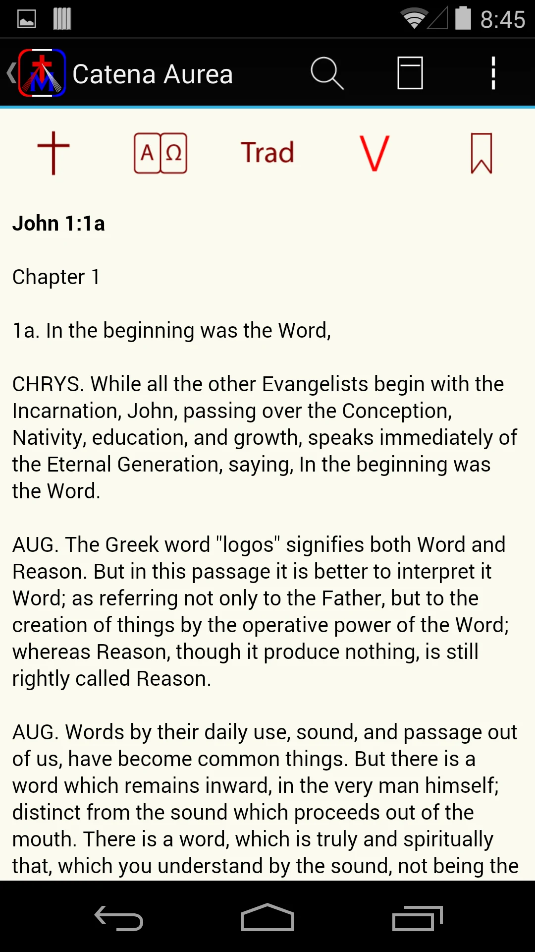 iPieta screenshot