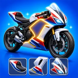 Symbol von Bike Builder & Repair Games