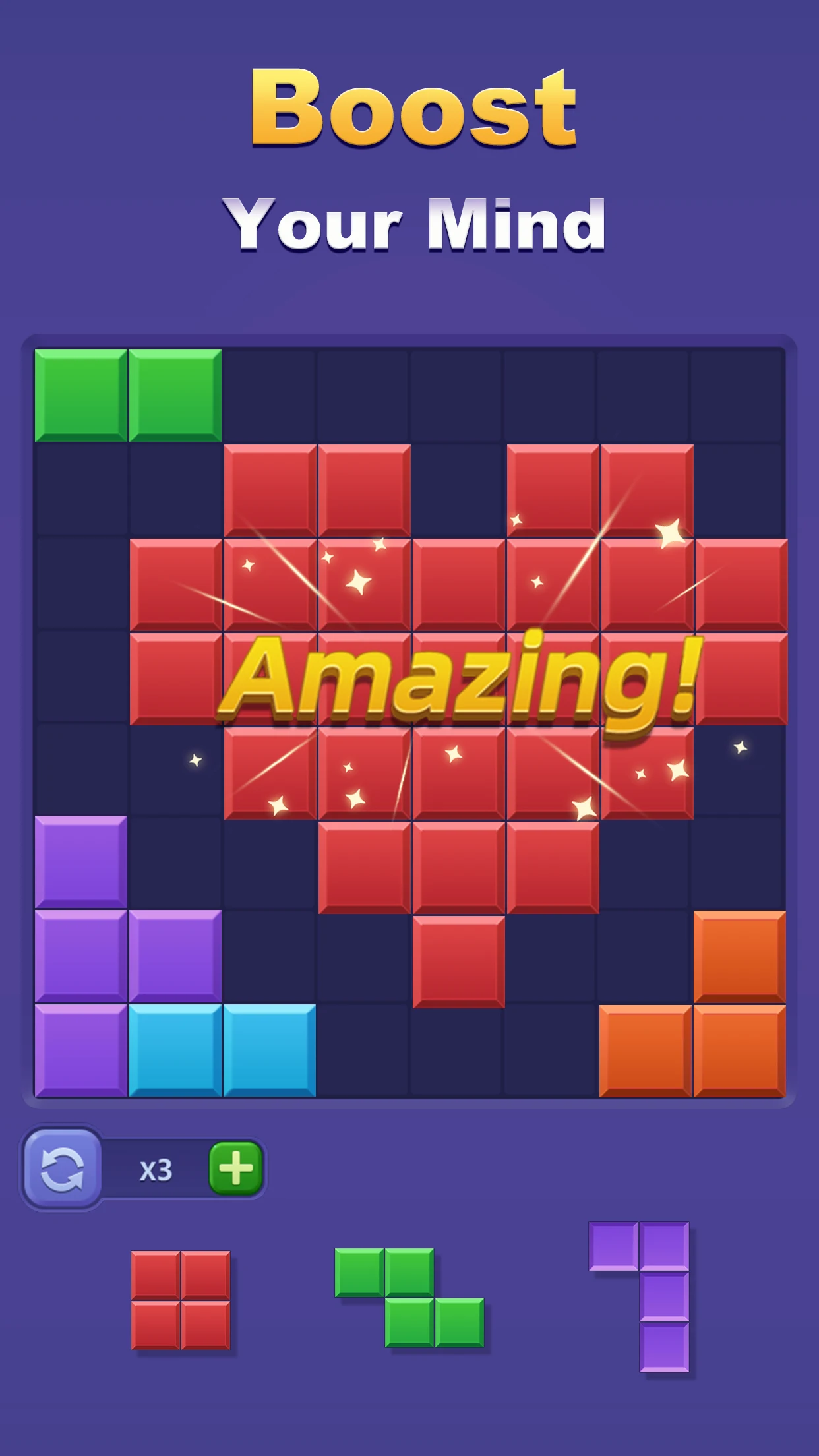 Block Dash® Color Block Puzzle screenshot