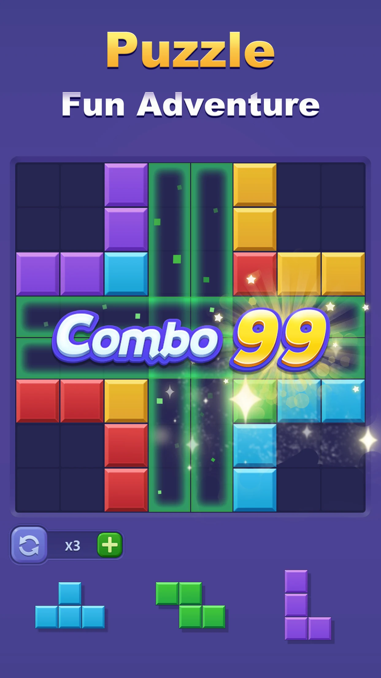 Block Dash® Color Block Puzzle screenshot