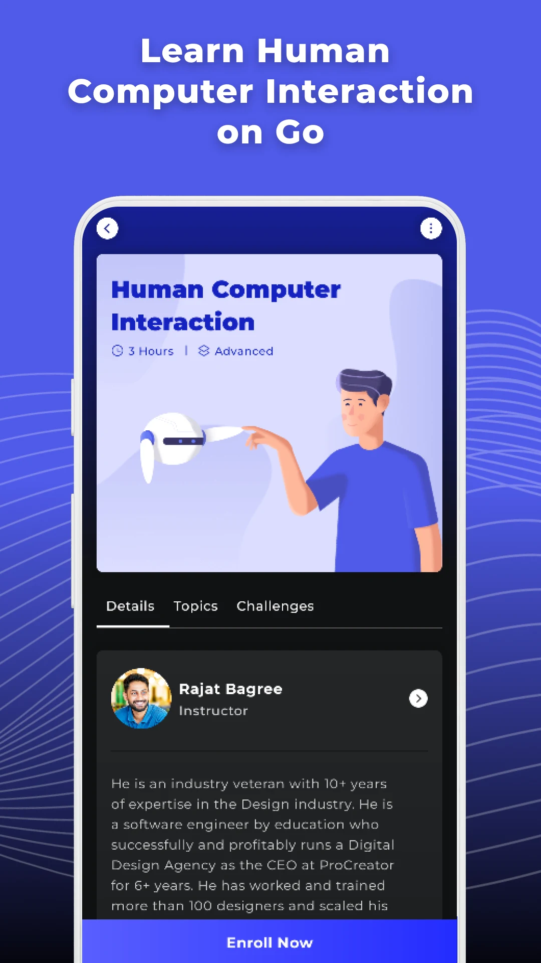 Learn HCI - ProApp screenshot
