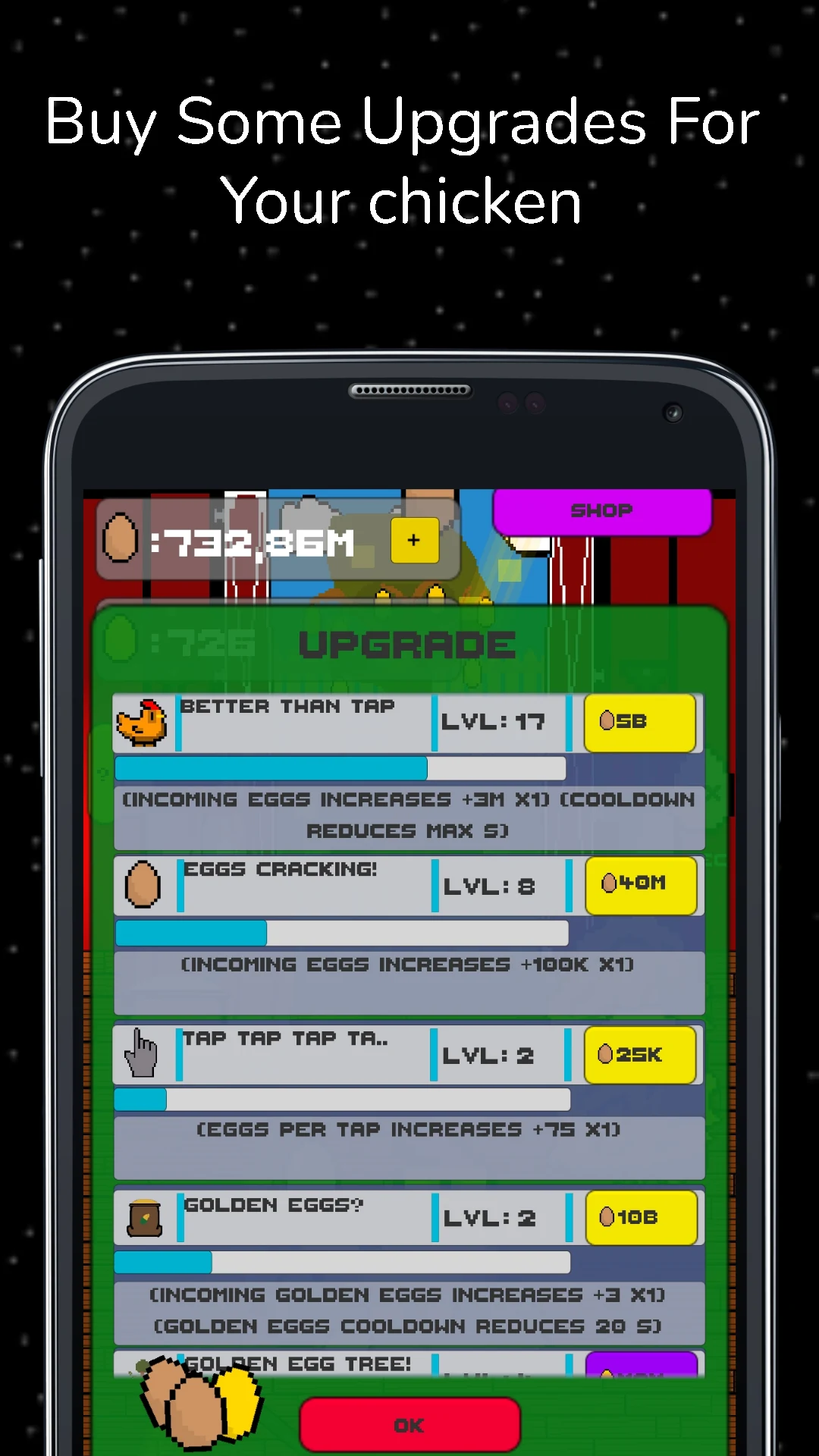 Chicken Clicker screenshot