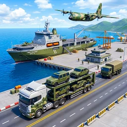 US Army Truck Vehicles 图标