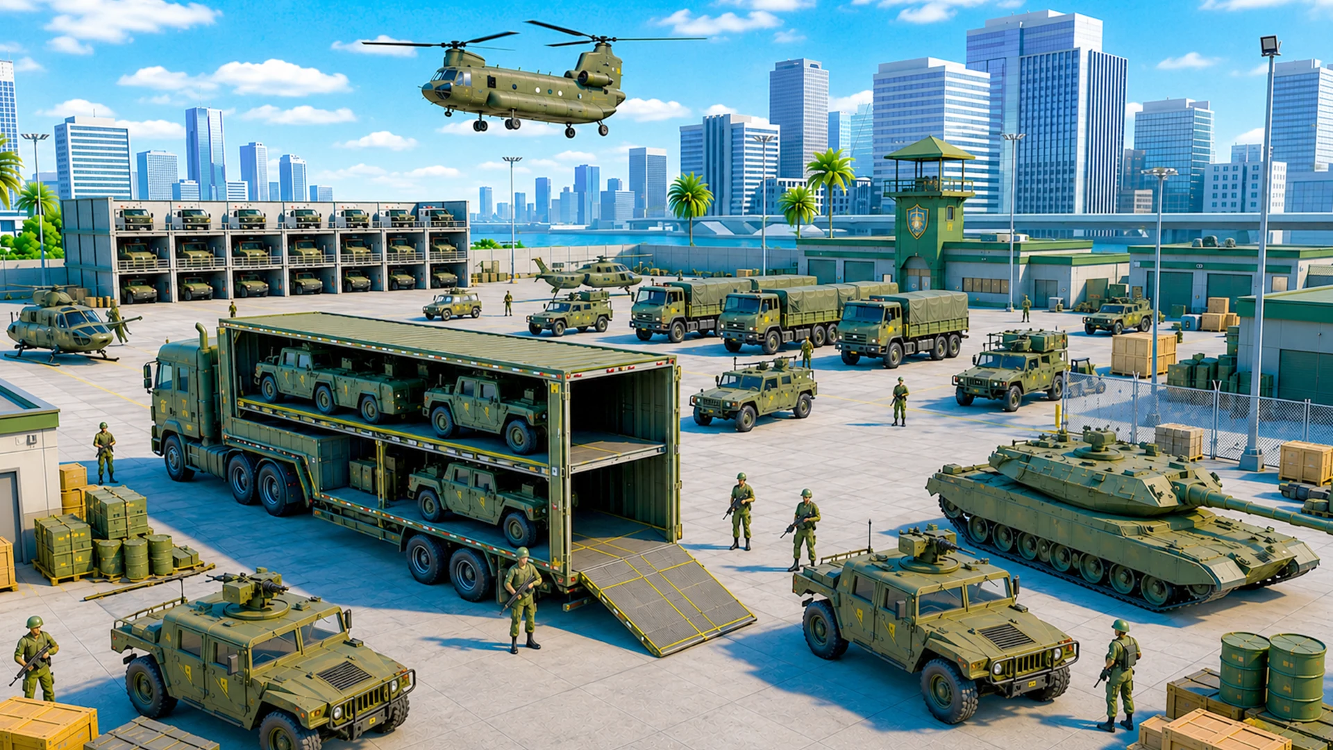 US Army Truck Vehicles screenshot