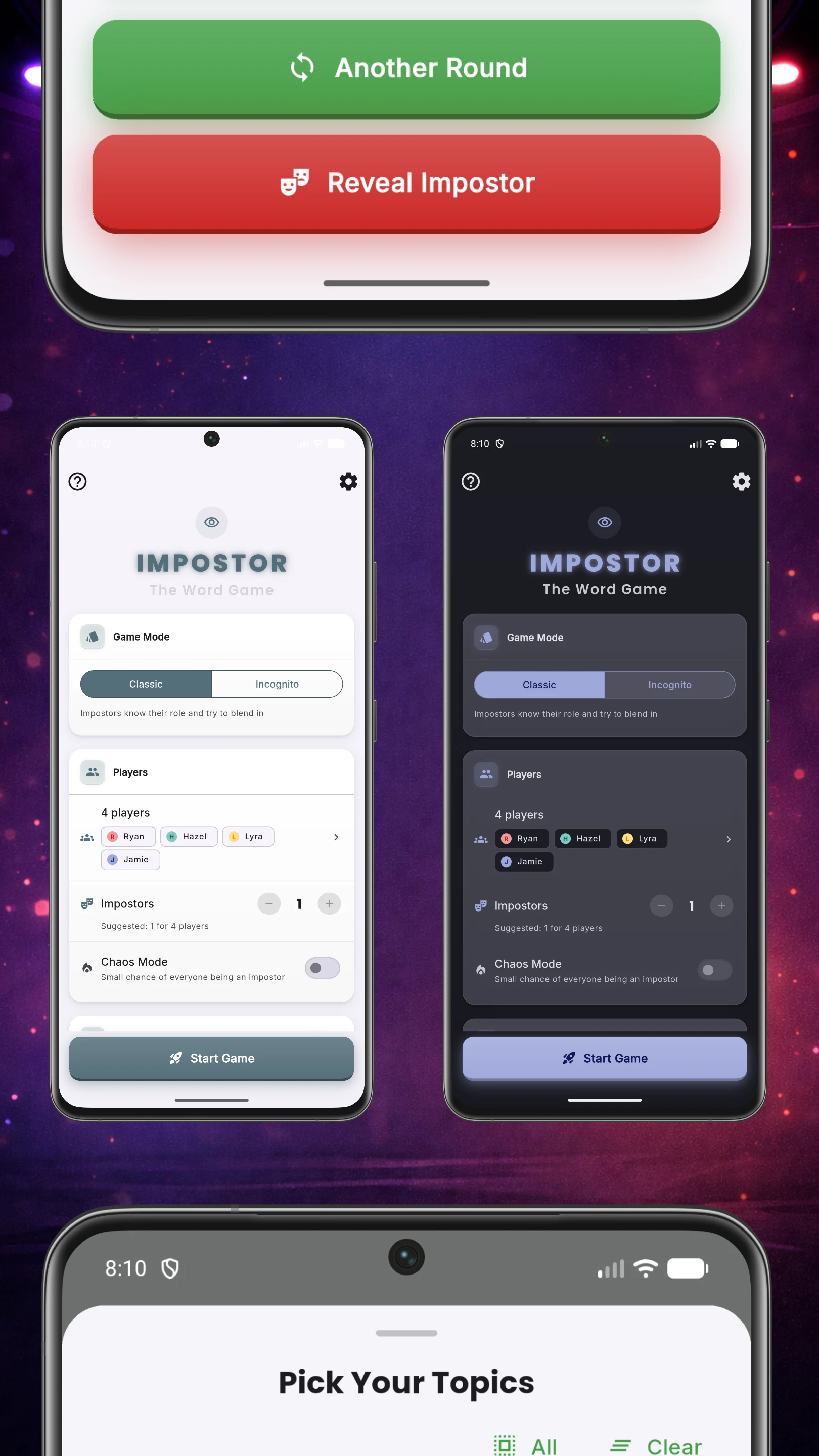 Impostor: Spy Word Game screenshot