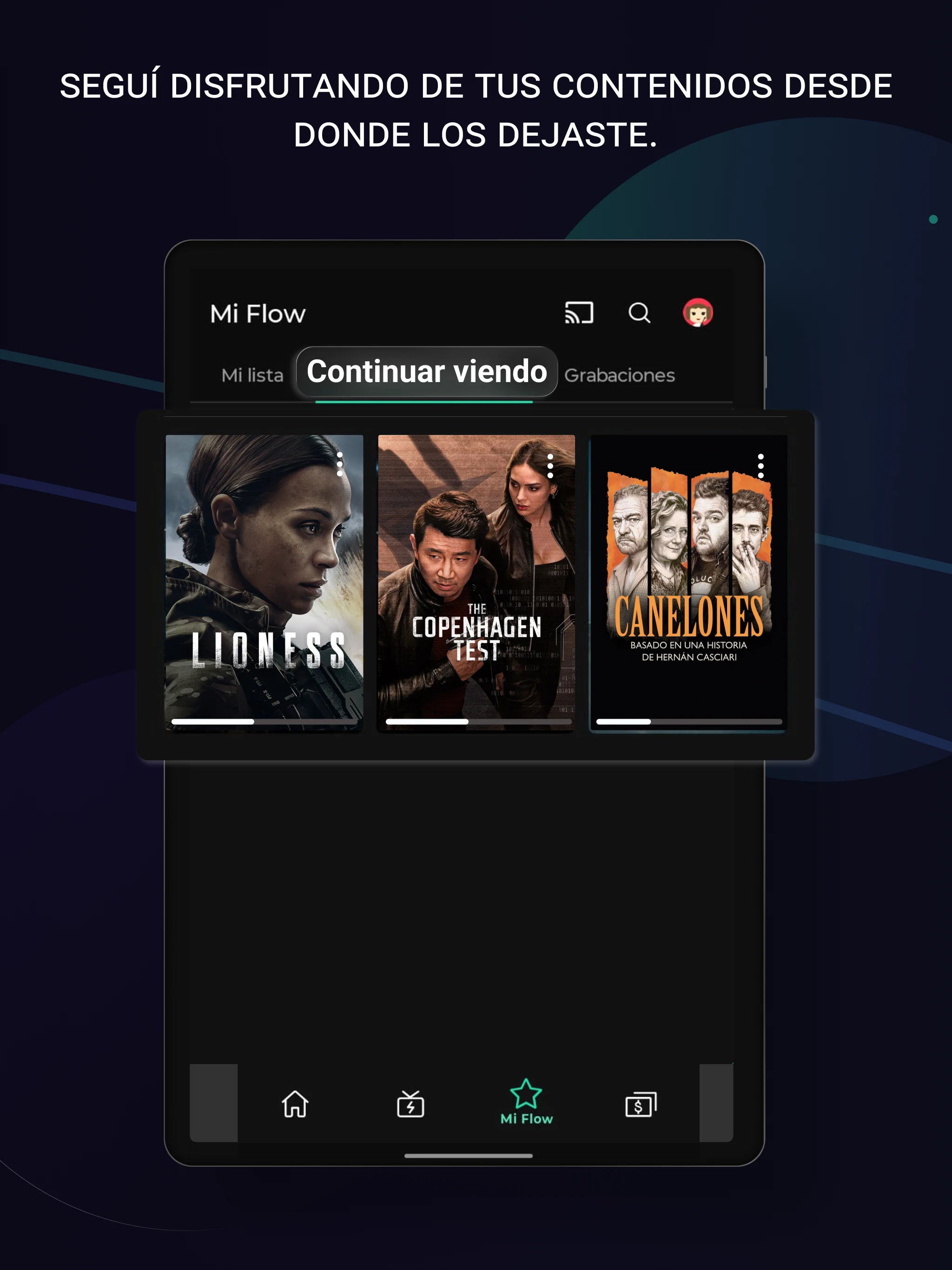 Flow screenshot