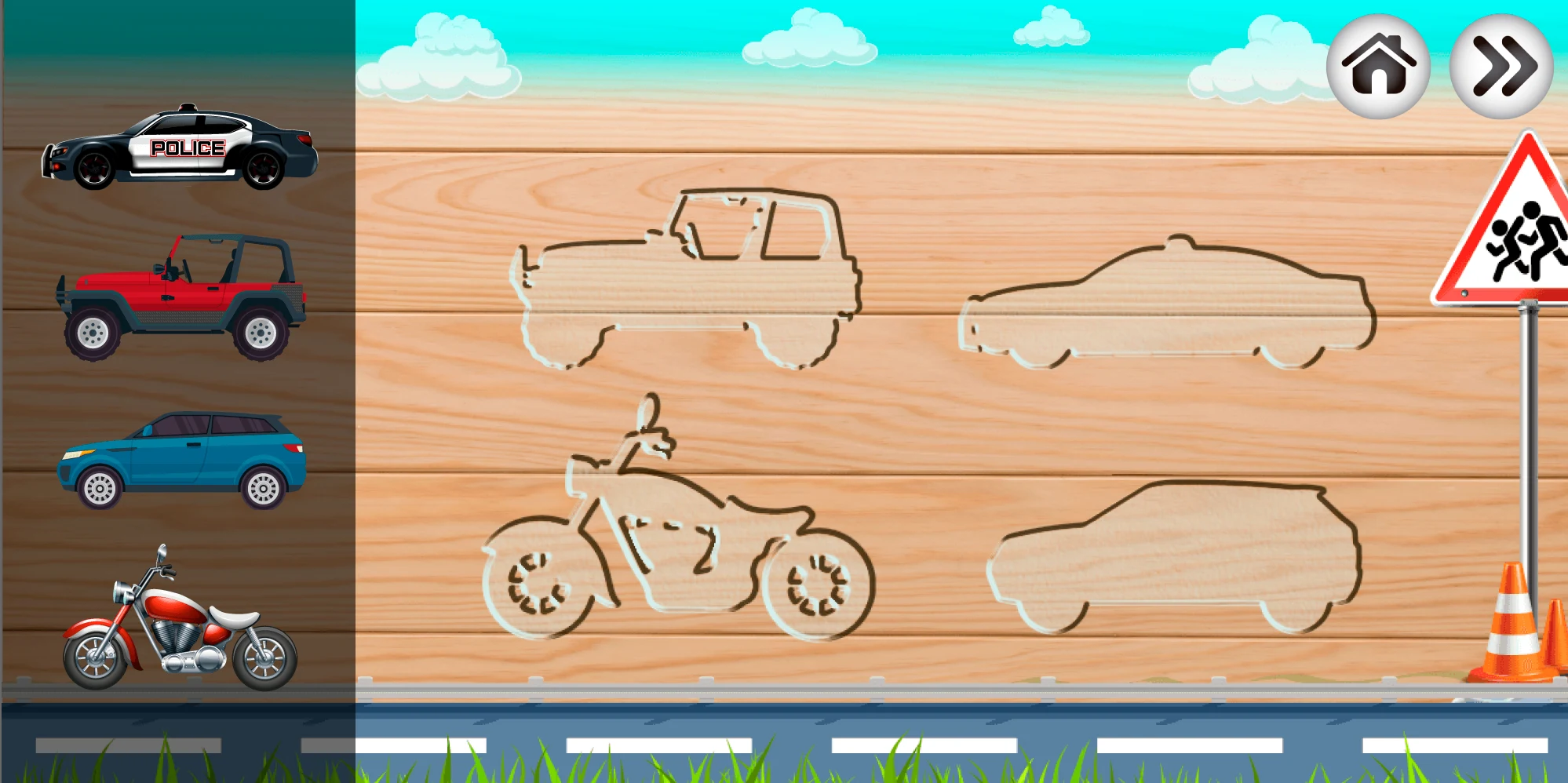 Cars games for boys puzzles screenshot
