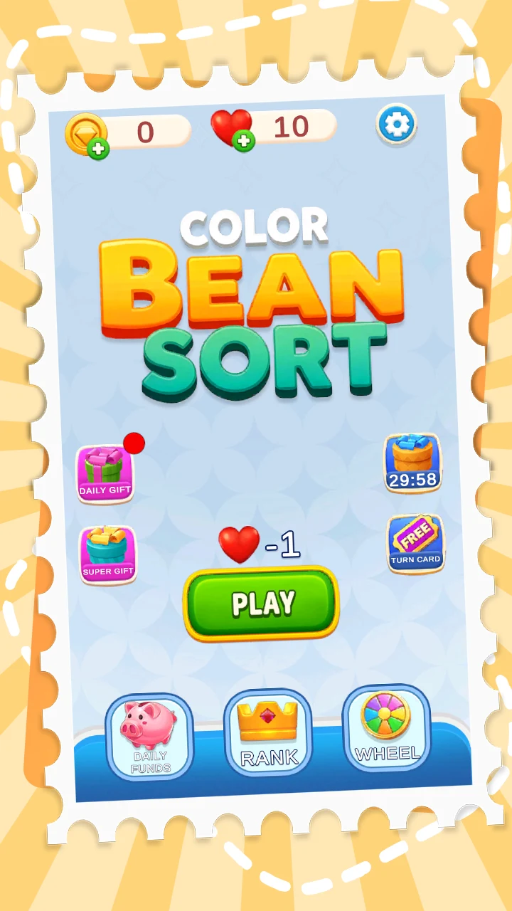 Color Bean Sort screenshot