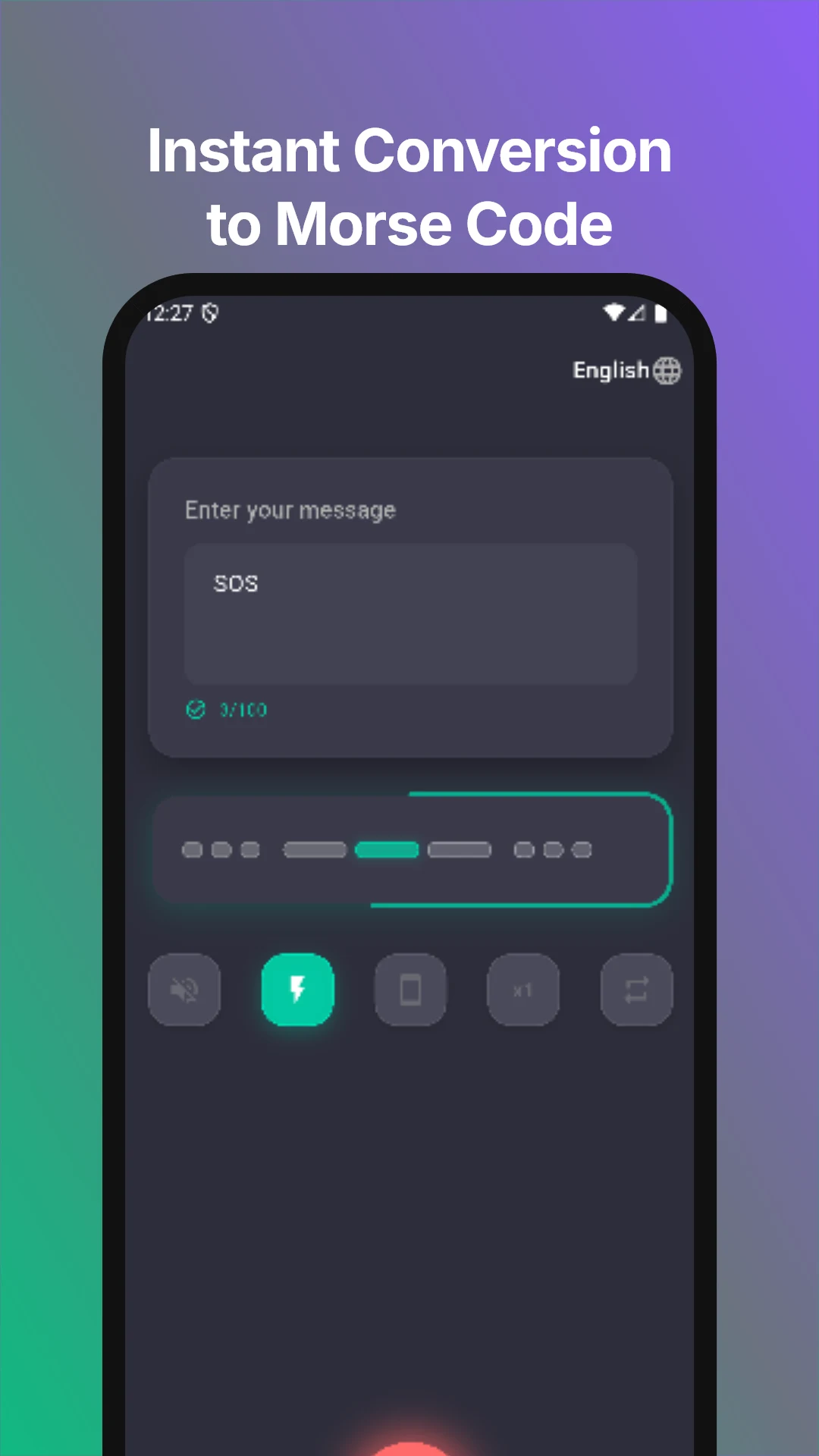 Morse Code Translator & Learn screenshot