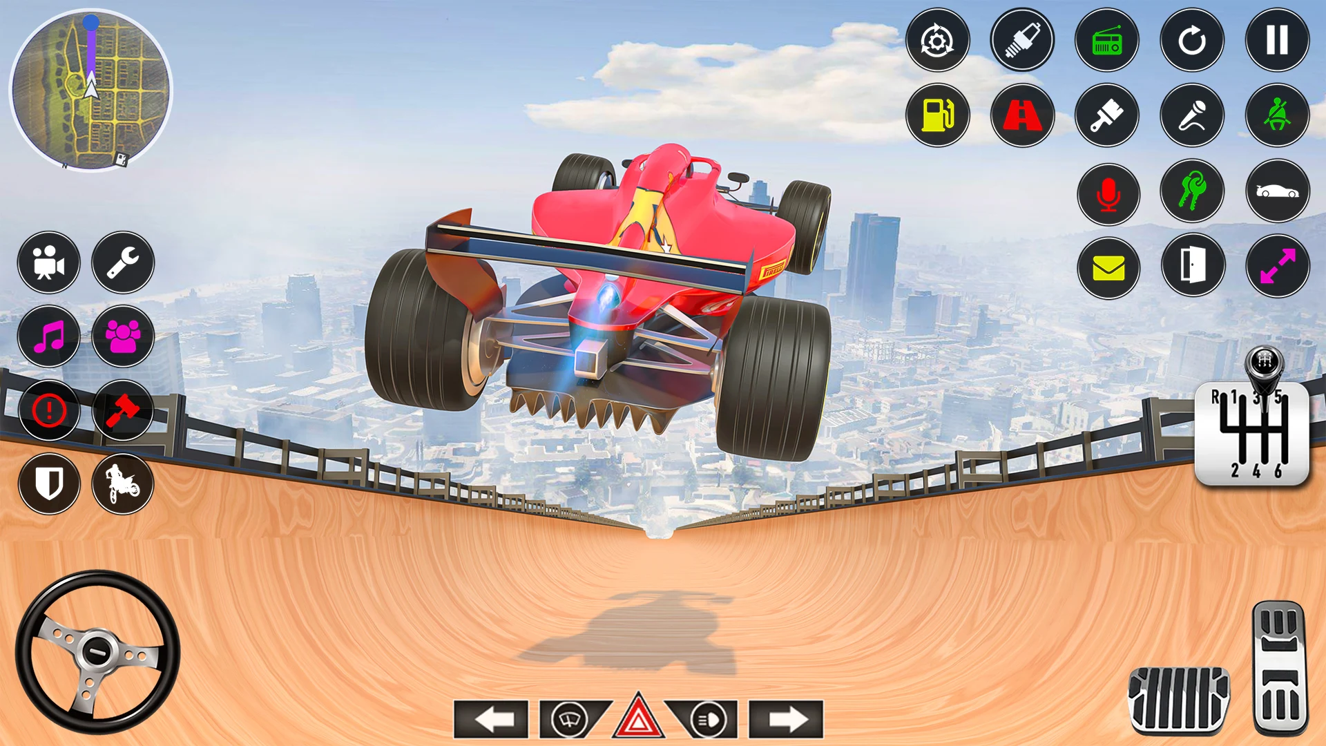 Crazy Car Stunts GT Ramp Games screenshot