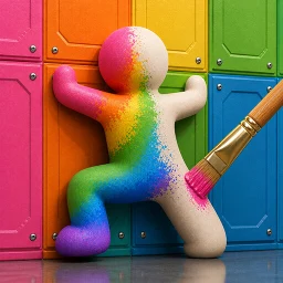 Biểu tượng Paint Hide and Seek Game