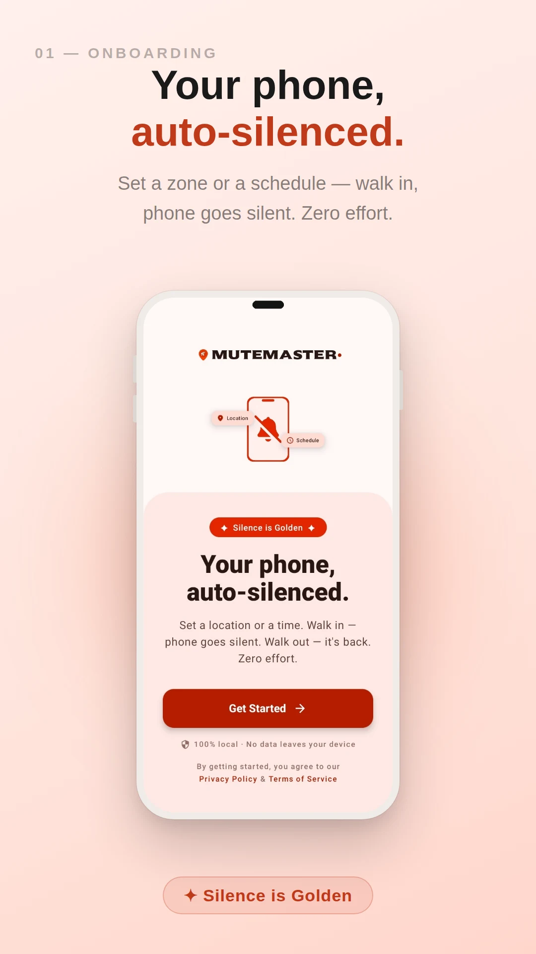 Auto Silent by Location & Time screenshot