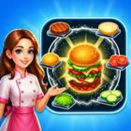Food Merge - Idle Clicker Game simgesi